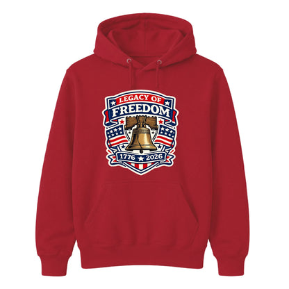 Legacy of Freedom USA Independence Day Unisex Hoodie