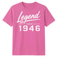 80th Birthday Gift Legend Since 1946 Vintage 80 Years Old Birthday T Shirt