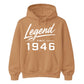 Legend Since 1946 Vintage 80th Birthday Unisex Hoodie