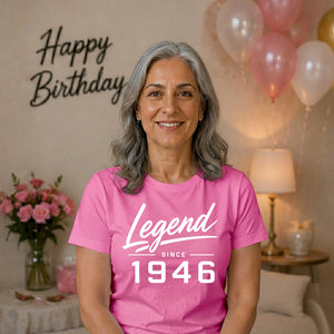 80th Birthday Gift Legend Since 1946 Vintage 80 Years Old Birthday T Shirt