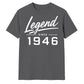 80th Birthday Gift Legend Since 1946 Vintage 80 Years Old Birthday T Shirt