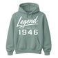 Legend Since 1946 Vintage 80th Birthday Unisex Hoodie