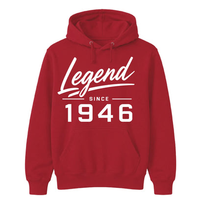Legend Since 1946 Vintage 80th Birthday Unisex Hoodie