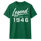 80th Birthday Gift Legend Since 1946 Vintage 80 Years Old Birthday T Shirt