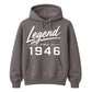 Legend Since 1946 Vintage 80th Birthday Unisex Hoodie