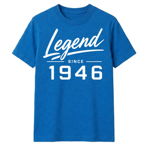 80th Birthday Gift Legend Since 1946 Vintage 80 Years Old Birthday T Shirt