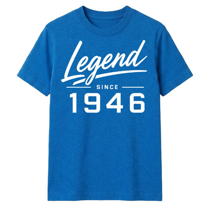 80th Birthday Gift Legend Since 1946 Vintage 80 Years Old Birthday T Shirt