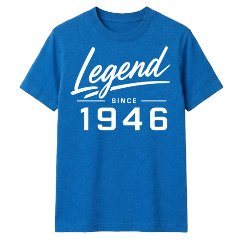 80th Birthday Gift Legend Since 1946 Vintage 80 Years Old Birthday T Shirt