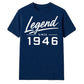 80th Birthday Gift Legend Since 1946 Vintage 80 Years Old Birthday T Shirt