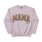 Leopard Print Mama Mother's Day Printed Unisex Sweatshirt
