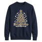 Leopard Print Tree Graphic Christmas Unisex Sweatshirt