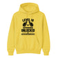 18th Birthday Unisex Hoodie Level Eighteen Experience Unlocked