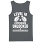 Level 18 Unlocked Gamer 18th Birthday Men Tank Top