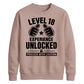 18th Birthday Unisex Sweatshirt Level Eighteen Experience Unlocked