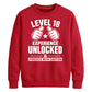18th Birthday Unisex Sweatshirt Level Eighteen Experience Unlocked