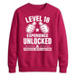 18th Birthday Unisex Sweatshirt Level Eighteen Experience Unlocked