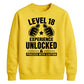 18th Birthday Unisex Sweatshirt Level Eighteen Experience Unlocked