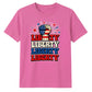 Liberty Graphic USA Independence Day Unisex T-Shirt