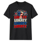 Liberty Graphic USA Independence Day Unisex T-Shirt