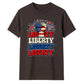 Liberty Graphic USA Independence Day Unisex T-Shirt