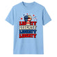 Liberty Graphic USA Independence Day Unisex T-Shirt