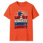 Liberty Graphic USA Independence Day Unisex T-Shirt
