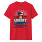 Liberty Graphic USA Independence Day Unisex T-Shirt