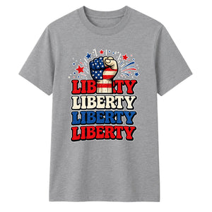 Liberty Graphic USA Independence Day Unisex T-Shirt