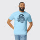 Summer Beach Vibes T-Shirt, Lightweight, Breathable Tee for Men & Women, Island Design For Beach Days & Vacations M8436