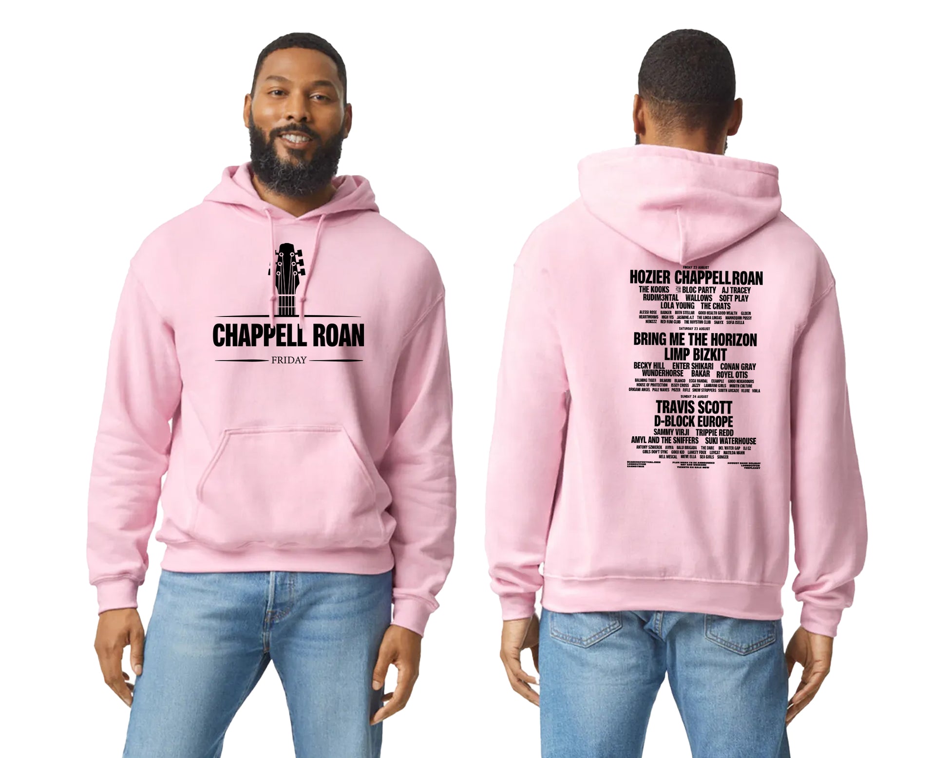 Chappell Roan Friday Hoodie, Heavy Blend Reading & Leeds Festival Printed Pullover Hooded, Unisex Classic Fit Hoodie M8471