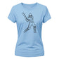 New Zealand T20 Women's World Cup Ladies Fit T Shirt Line Art Printed Ladies Fit T-Shirt