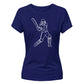 New Zealand T20 Women's World Cup Ladies Fit T Shirt Line Art Printed Ladies Fit T-Shirt
