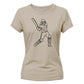 New Zealand T20 Women's World Cup Ladies Fit T Shirt Line Art Printed Ladies Fit T-Shirt
