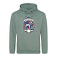 Lion Crest Football England 2026 Printed Unisex Hoodie