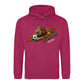 Lion Graphic Portugal 2026 Football Printed Unisex Hoodie