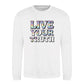 Live Your Truth Pastel Pride Month Unisex Sweatshirt