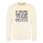 Live Your Truth Pastel Pride Month Unisex Sweatshirt