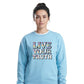 Live Your Truth Pastel Pride Month Unisex Sweatshirt