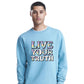 Live Your Truth Pastel Pride Month Unisex Sweatshirt