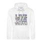 Live Your Truth Statement Pride Month Unisex Hoodie