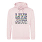 Live Your Truth Statement Pride Month Unisex Hoodie