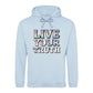 Live Your Truth Statement Pride Month Unisex Hoodie