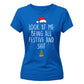 Look At Me Being All Festive Christmas Ladies T-Shirt