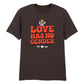 Love Has No Gender Bold Typography Unisex T Shirt Happy Pride Day