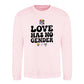 Love Has No Gender Groovy Pride Month Unisex Sweatshirt