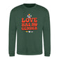 Love Has No Gender Groovy Pride Month Unisex Sweatshirt