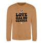 Love Has No Gender Groovy Pride Month Unisex Sweatshirt