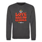 Love Has No Gender Groovy Pride Month Unisex Sweatshirt