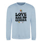 Love Has No Gender Groovy Pride Month Unisex Sweatshirt