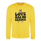 Love Has No Gender Groovy Pride Month Unisex Sweatshirt